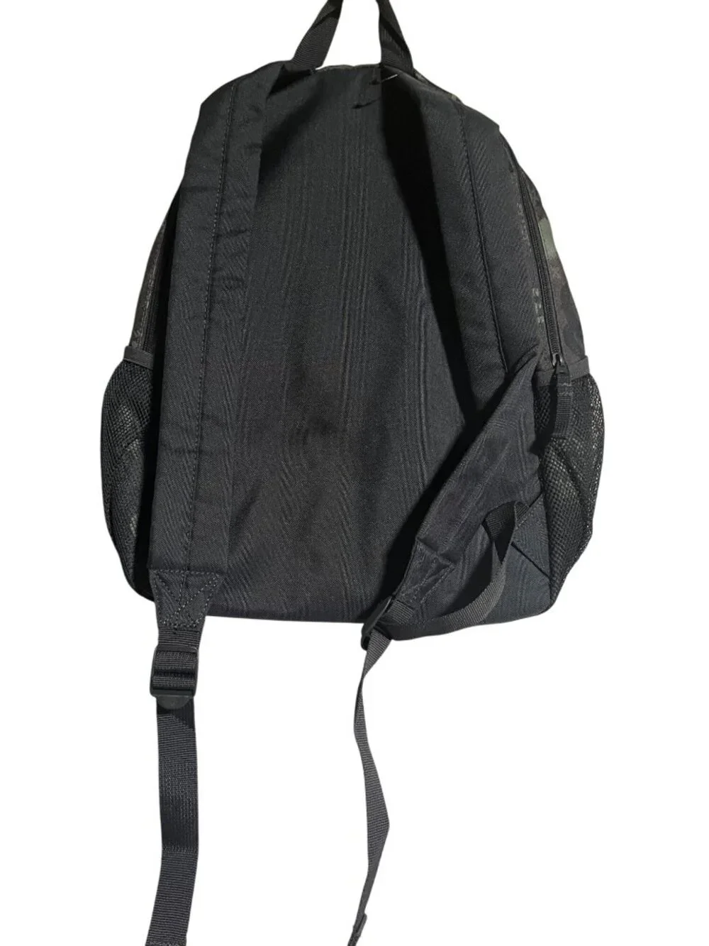 Art Class Kids Printed Backpack W/Front Pocket & Water Bottle Mesh Holders Black